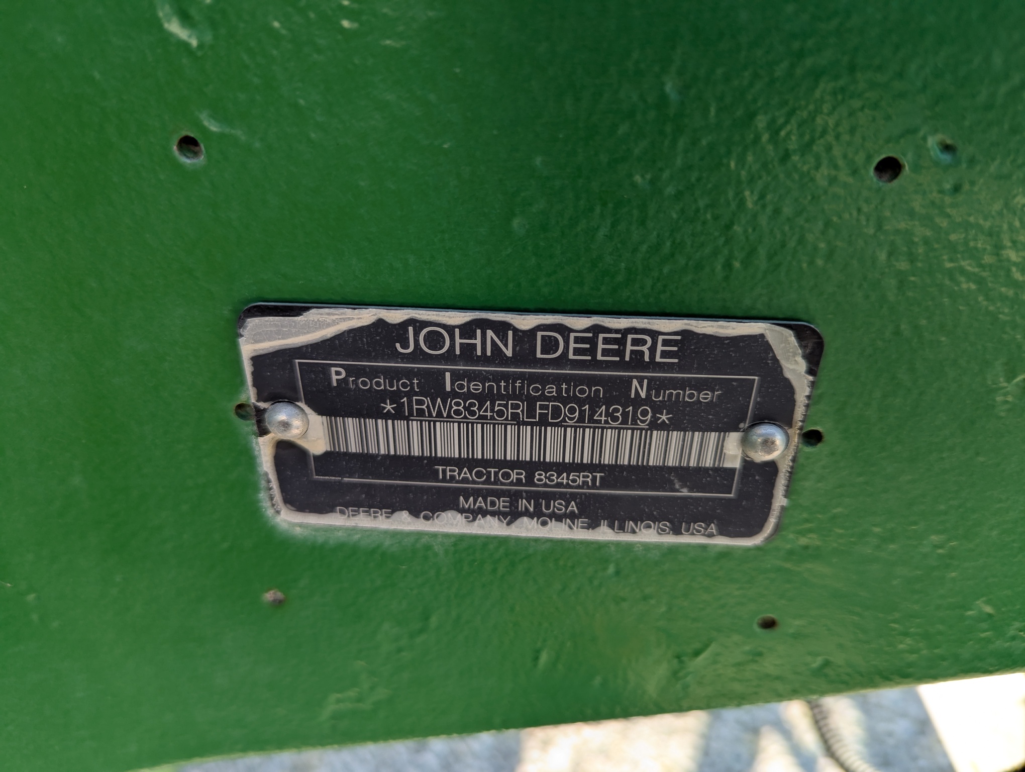 2015 John Deere 8345RT Image 18