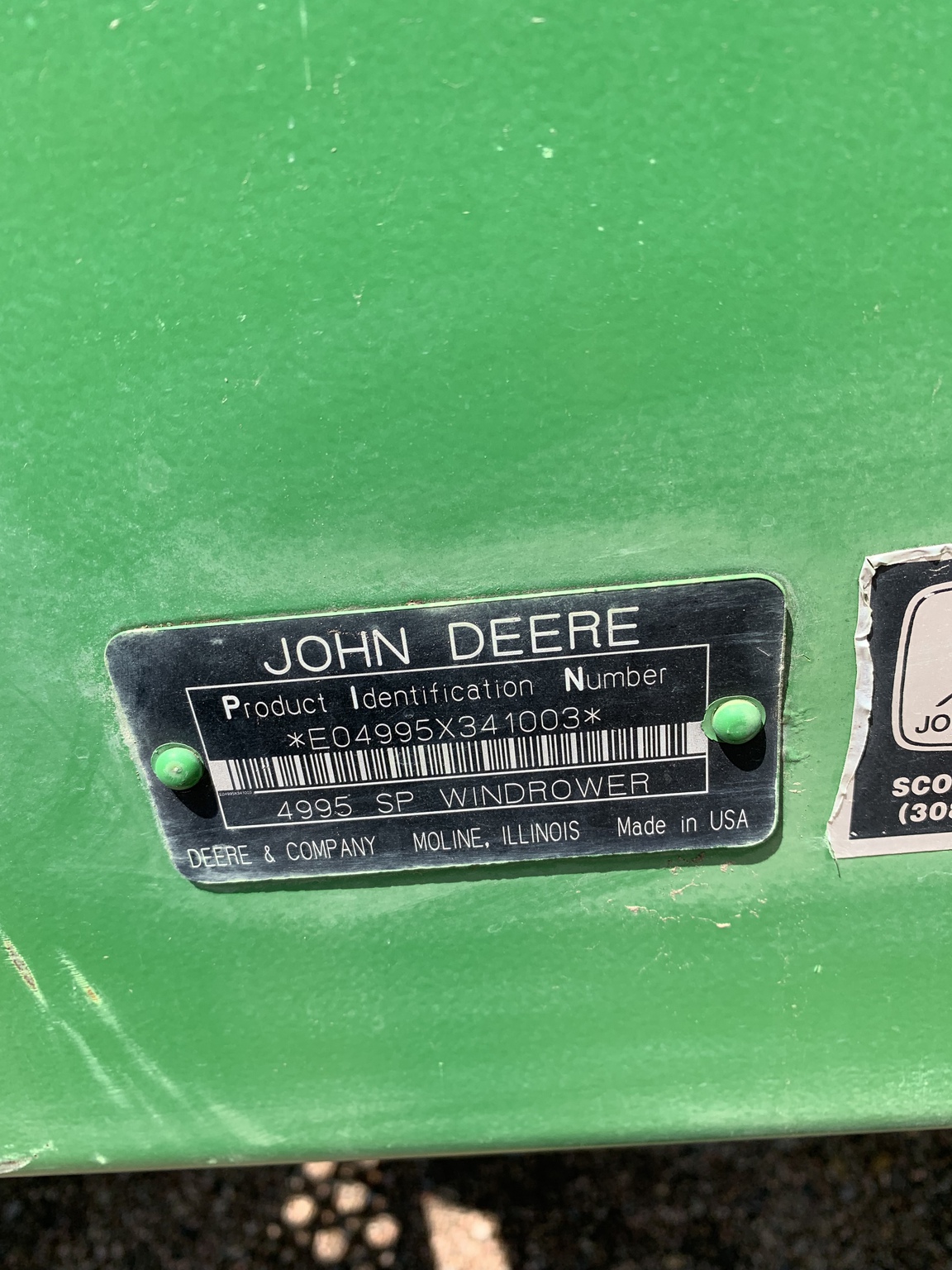 2008 John Deere 4995 Image 17