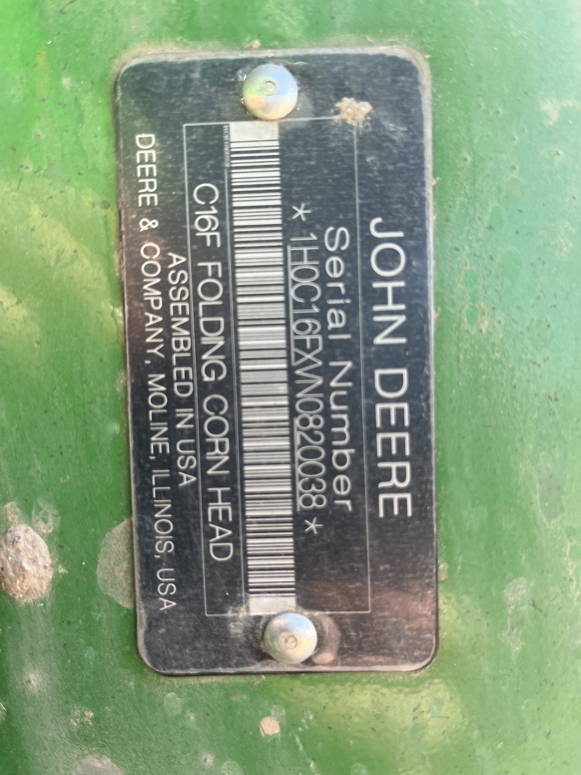  2022 John Deere C16F at Heritage Tractor in Atchison, KS