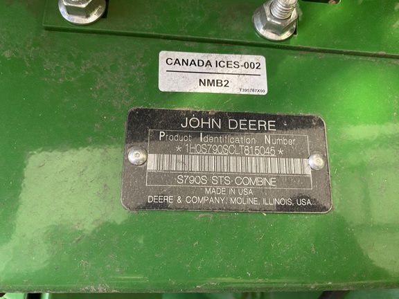 2021 John Deere S790