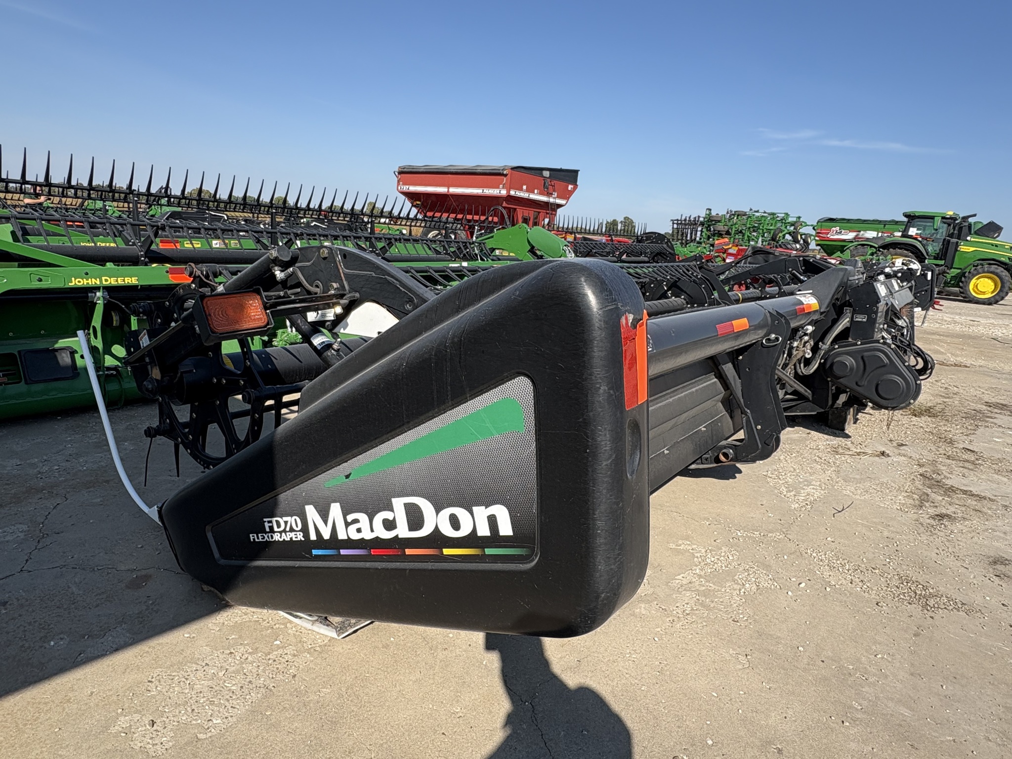  2011 MacDon FD70-40 at Heritage Tractor in Brimfield, IL