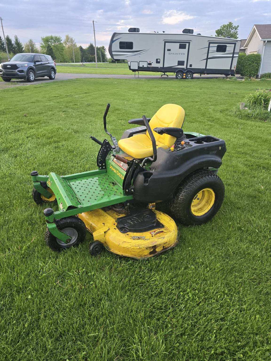 2007 John Deere Z445 Image 9