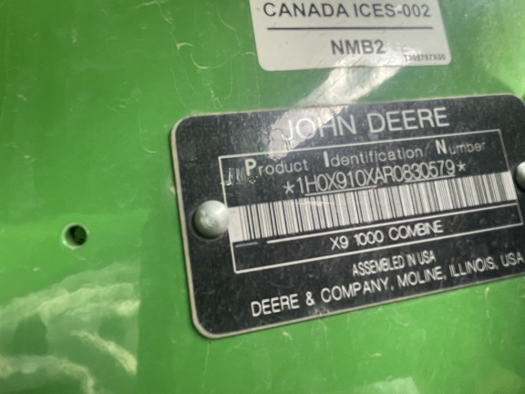 2024 John Deere X9 1000