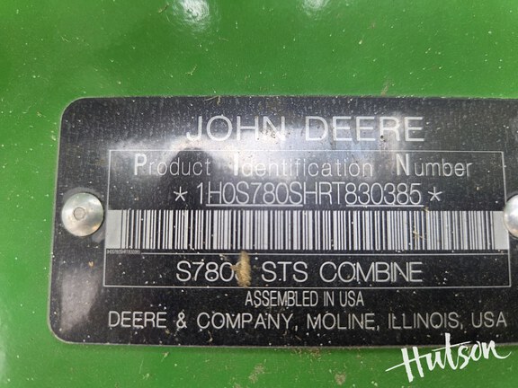 Photo of 2024 John Deere S780