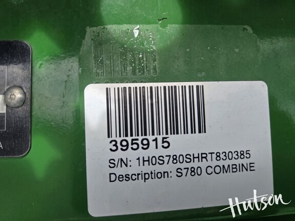 Photo of 2024 John Deere S780