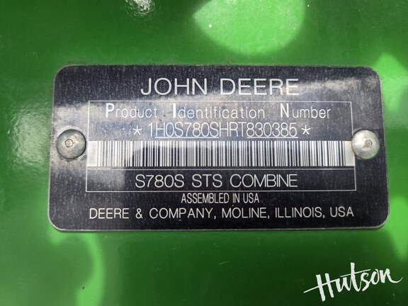 Photo of 2024 John Deere S780