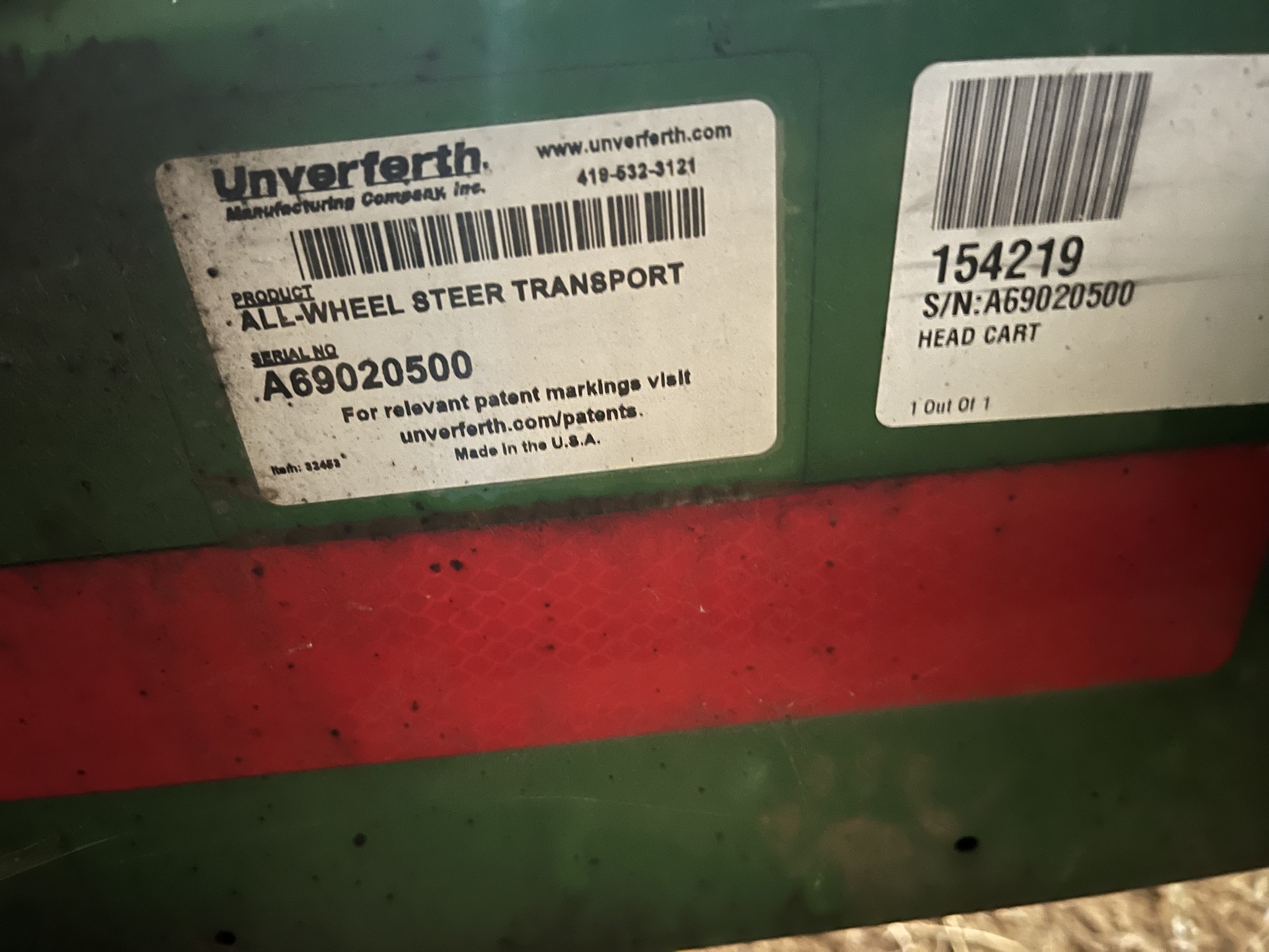  2023 Unverferth AWS36 at Heritage Tractor in Freeport, IL