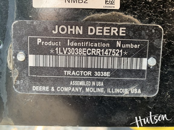 Photo of 2024 John Deere 3038E