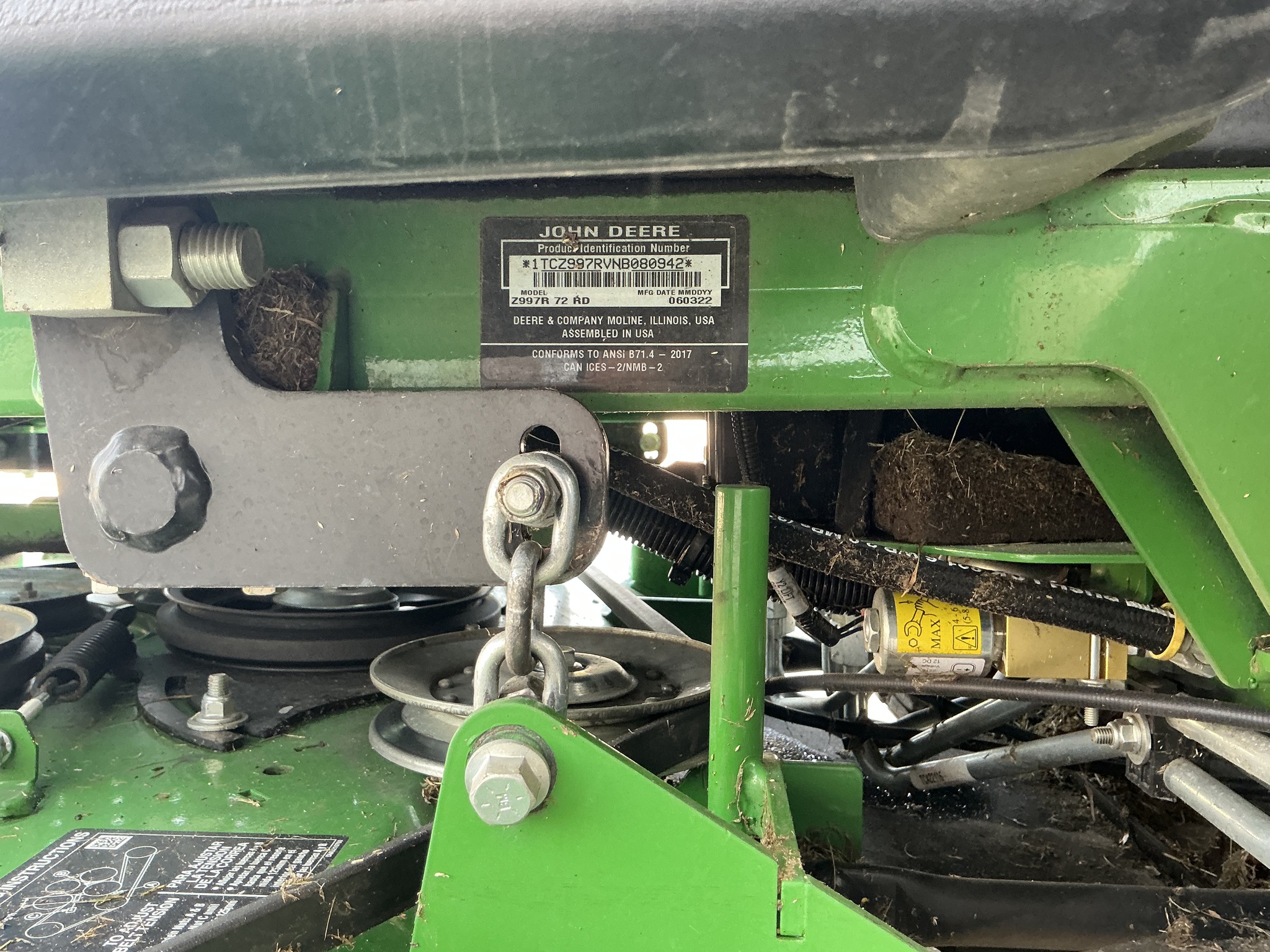 2022 John Deere Z997R Image 2