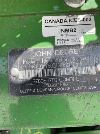 2022 John Deere S780 thumbnail 15