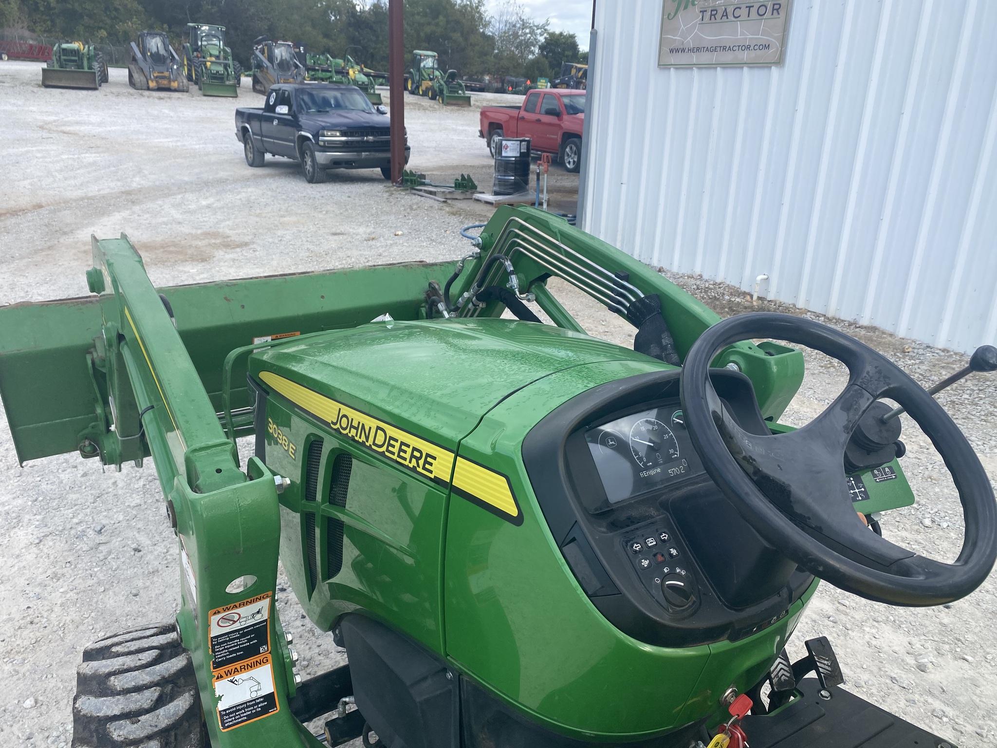 2022 John Deere 3038E at Heritage Tractor in Harrison, AR