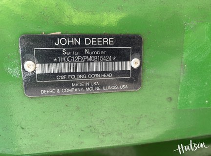 Photo of 2021 John Deere C12F