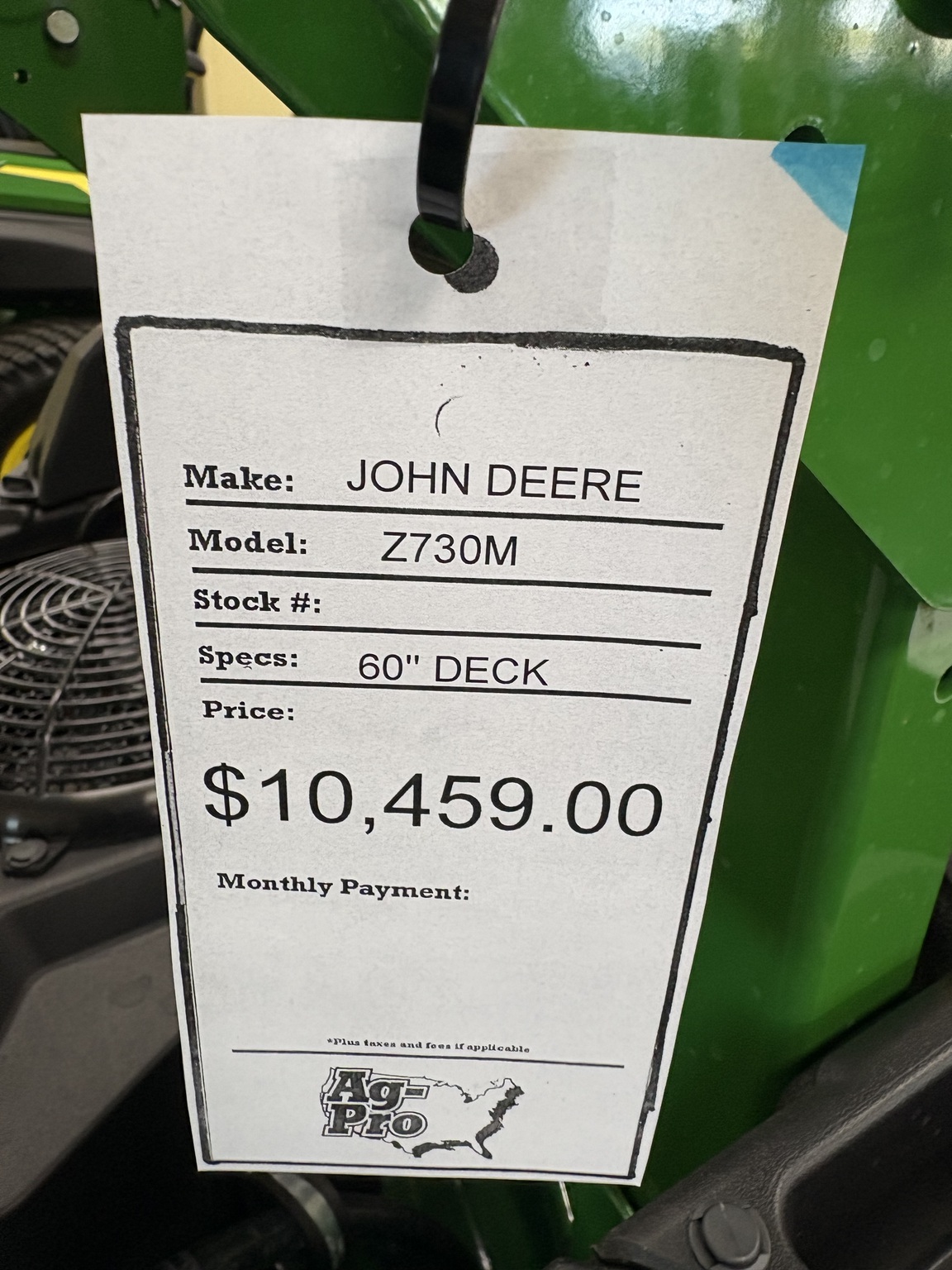 2025 John Deere Z730M Image 9