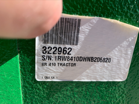 Photo of 2022 John Deere 8R 410