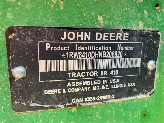 Photo of 2022 John Deere 8R 410
