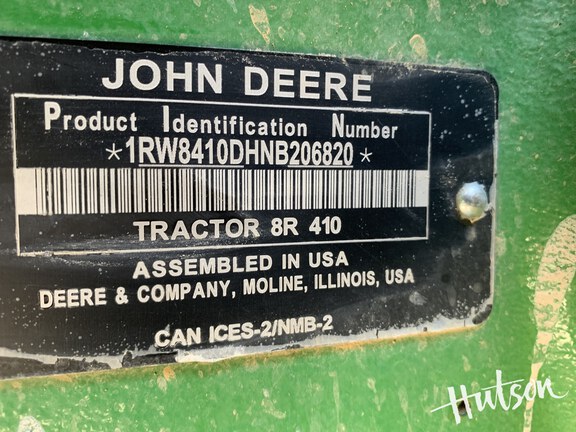 Photo of 2022 John Deere 8R 410