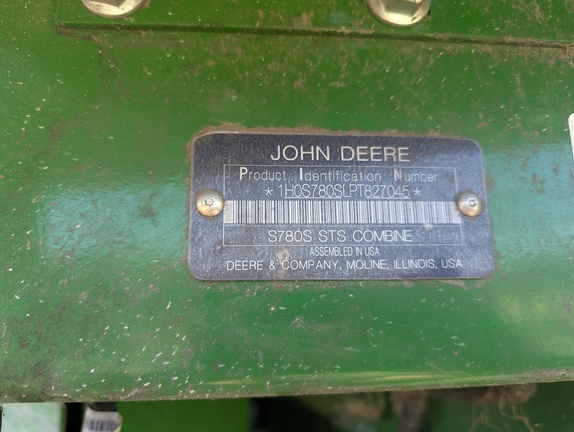Photo of 2023 John Deere S780