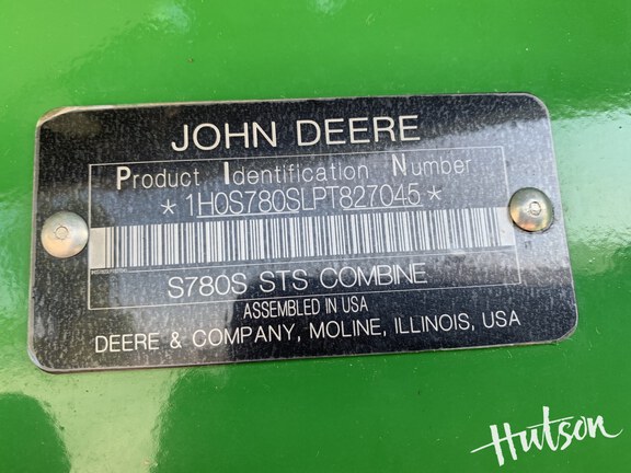 Photo of 2023 John Deere S780