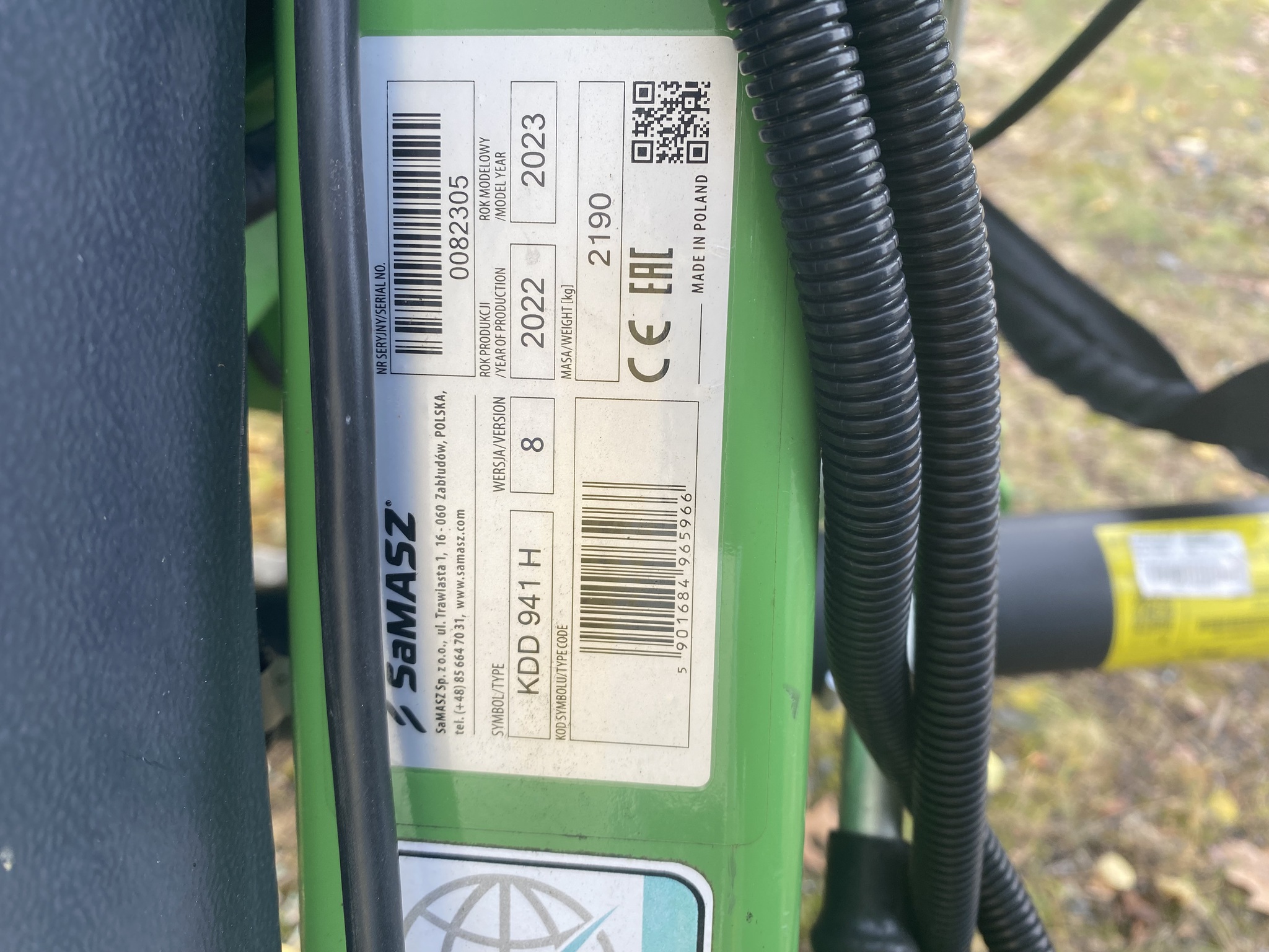 2023 Samasz KDD 941H Image 5