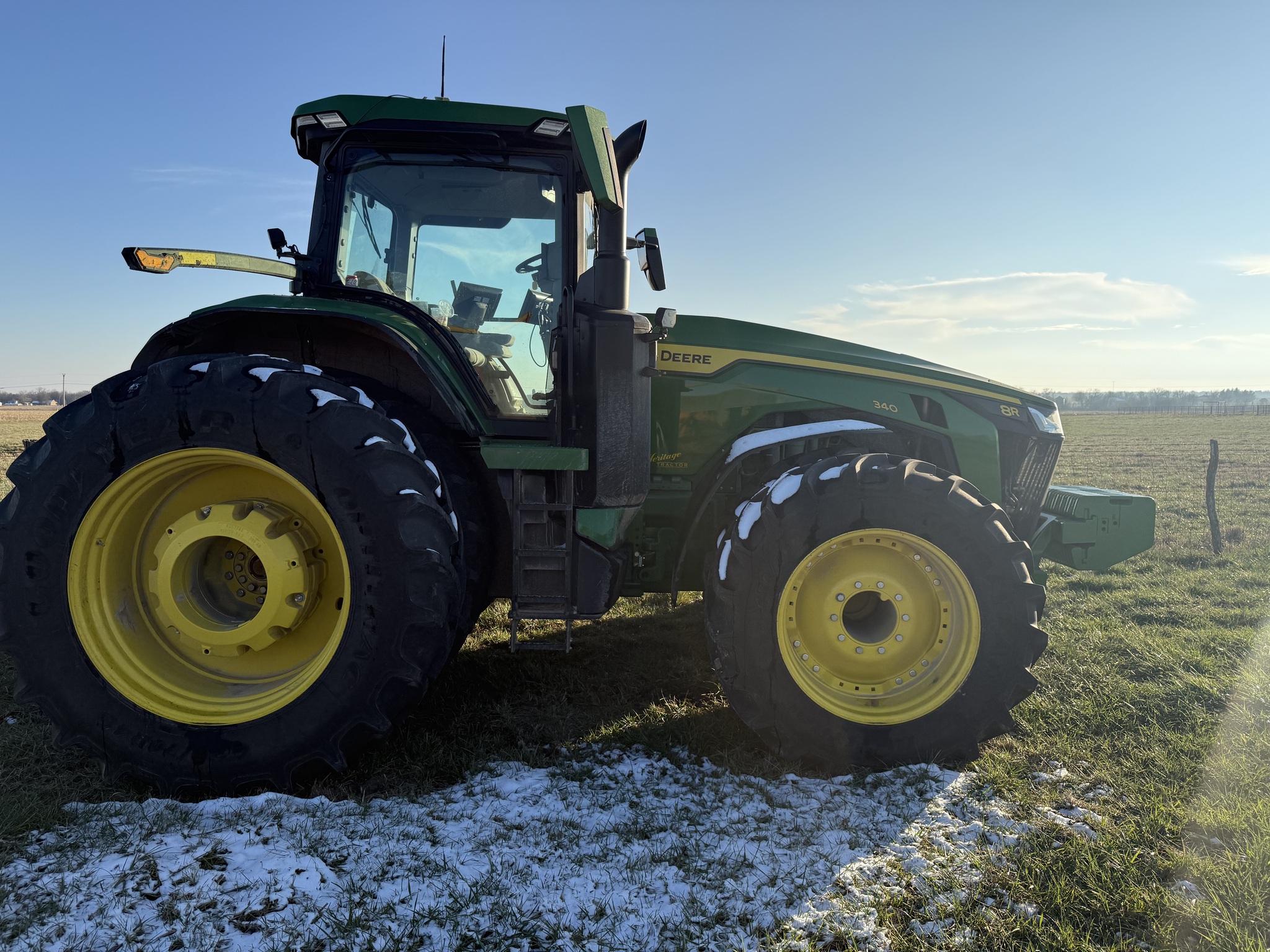  2025 John Deere 8R 340 at Heritage Tractor in Nevada, MO