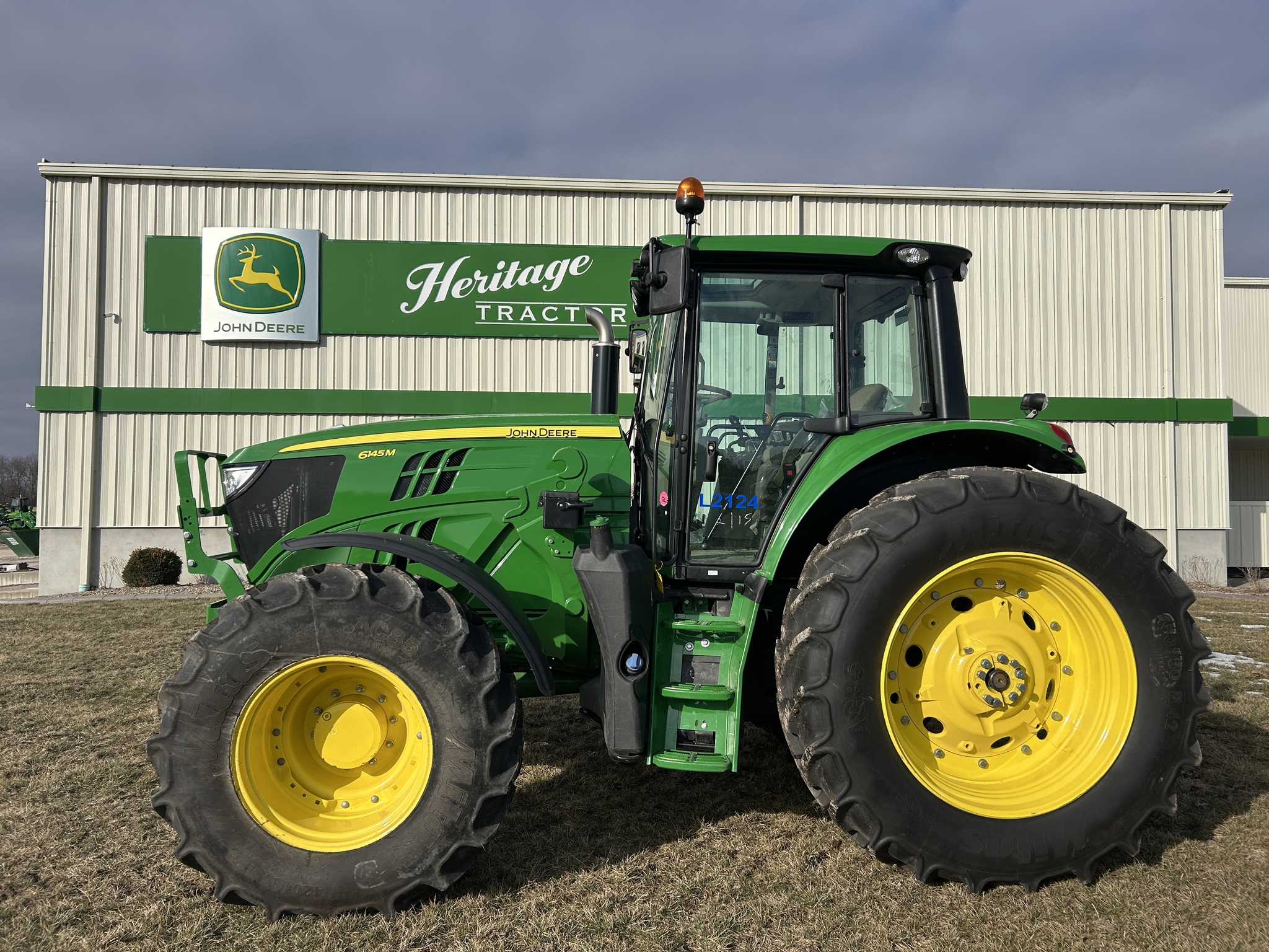  2025 John Deere 6145M at Heritage Tractor in Adrian, MO