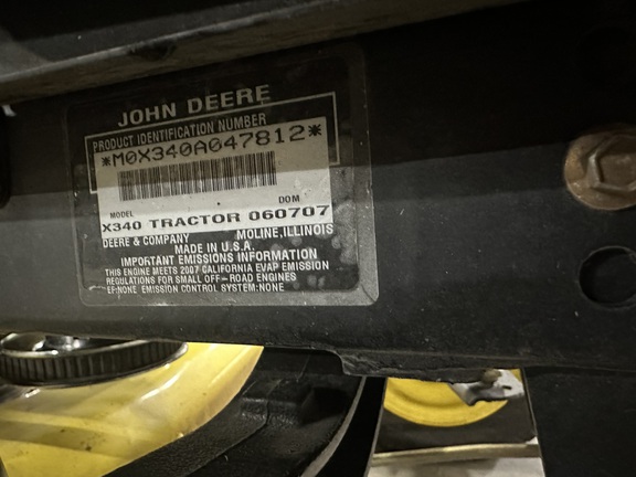 2007 John Deere X340 - Photo2