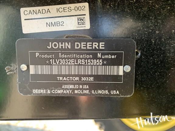 Photo of 2025 John Deere 3032E
