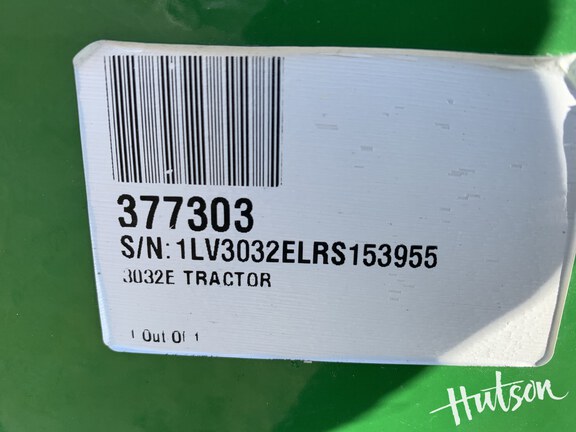 Photo of 2025 John Deere 3032E