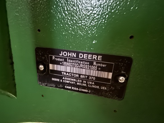 2024 John Deere 8RT 370 - Photo4
