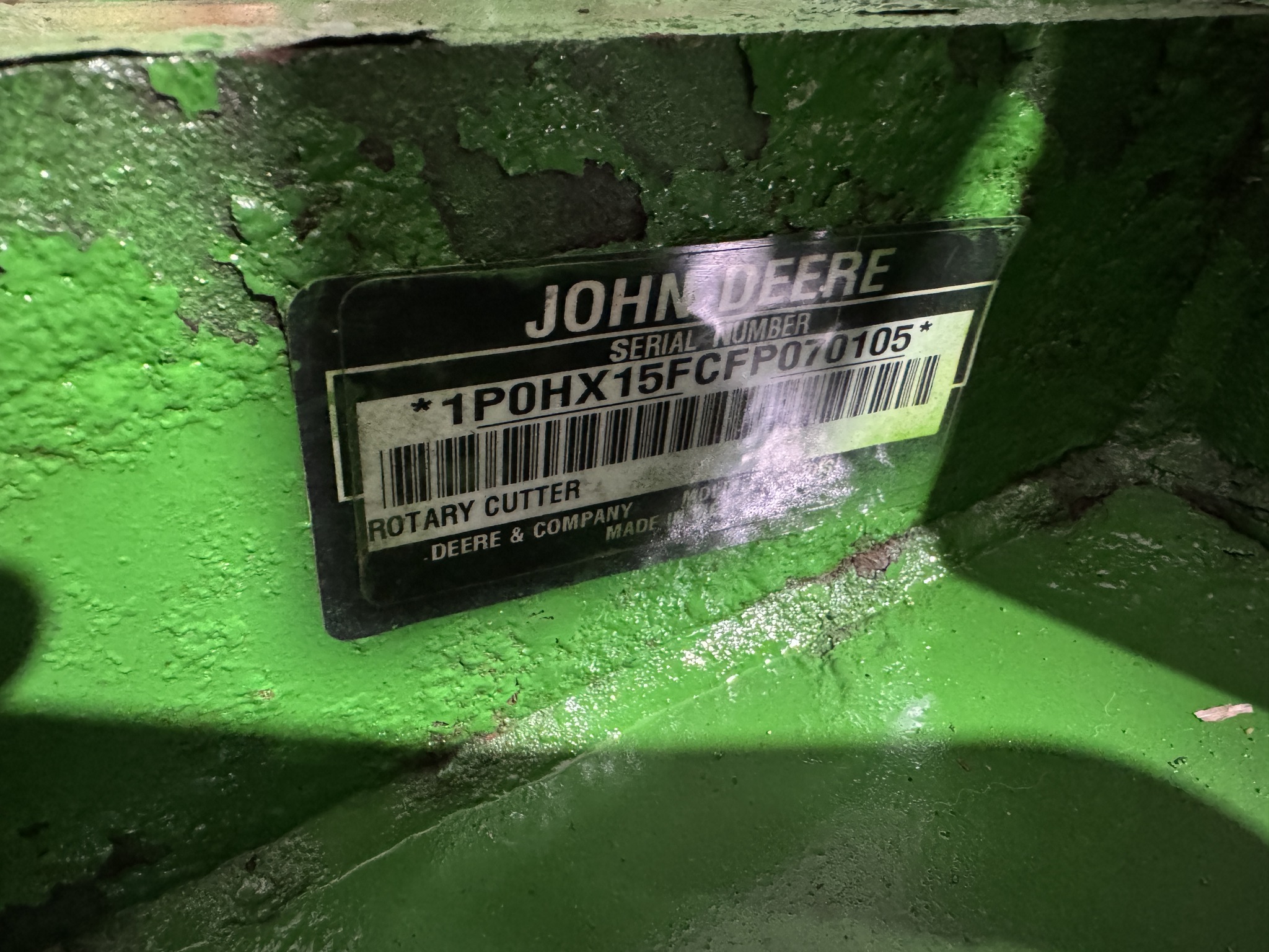 2015 John Deere HX15 Image 2