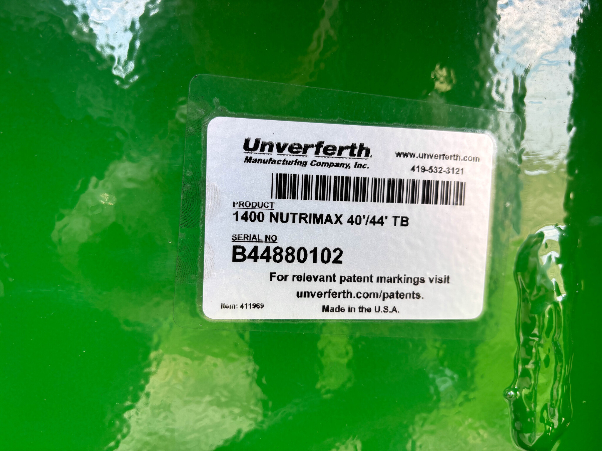 Used -- Unverferth NutriMax 1400 40' Nutrient Application at Koenig Equipment in Anna, OH - PhotoXL4
