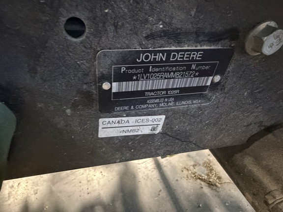 2021 John Deere 1025R - Photo10