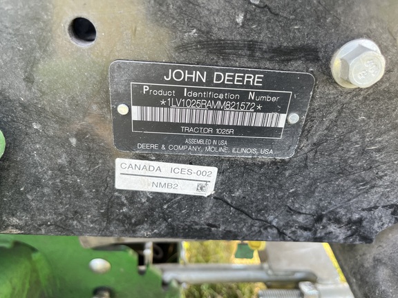 2021 John Deere 1025R - Photo29