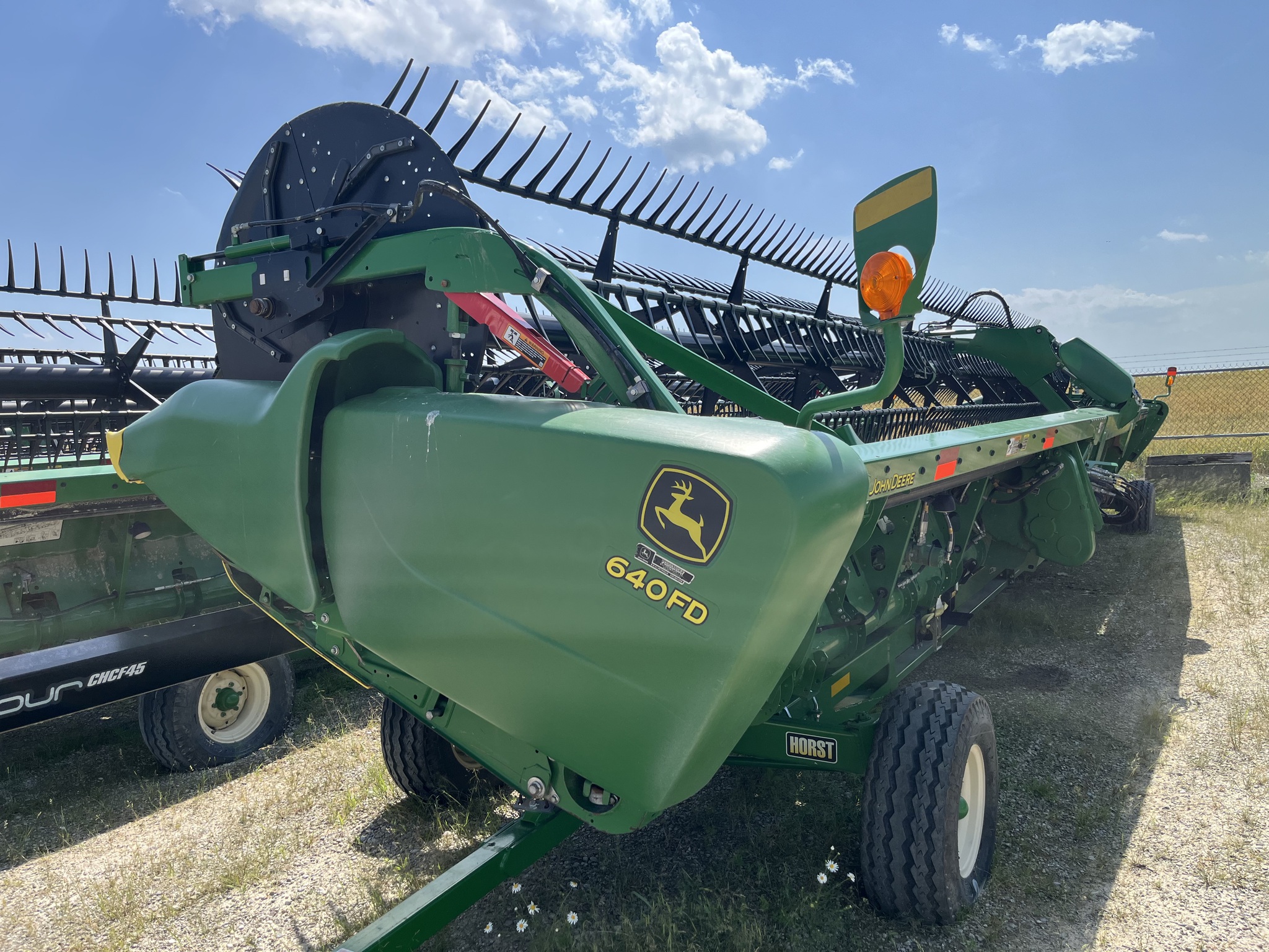 2018 John Deere 640FD Combine Platforms