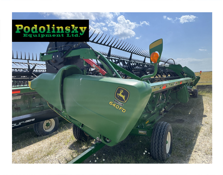 2018 John Deere 640FD Combine Platforms