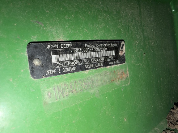 2014 John Deere R4038 - Photo5