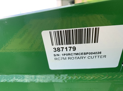 Photo of 2025 John Deere RC7M