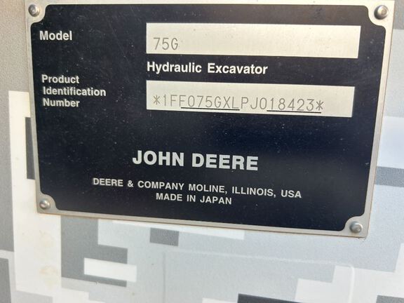 2023 John Deere 75G