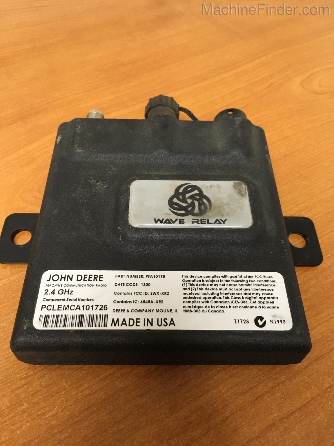 2015 John Deere Machine Communication Radio Image 1