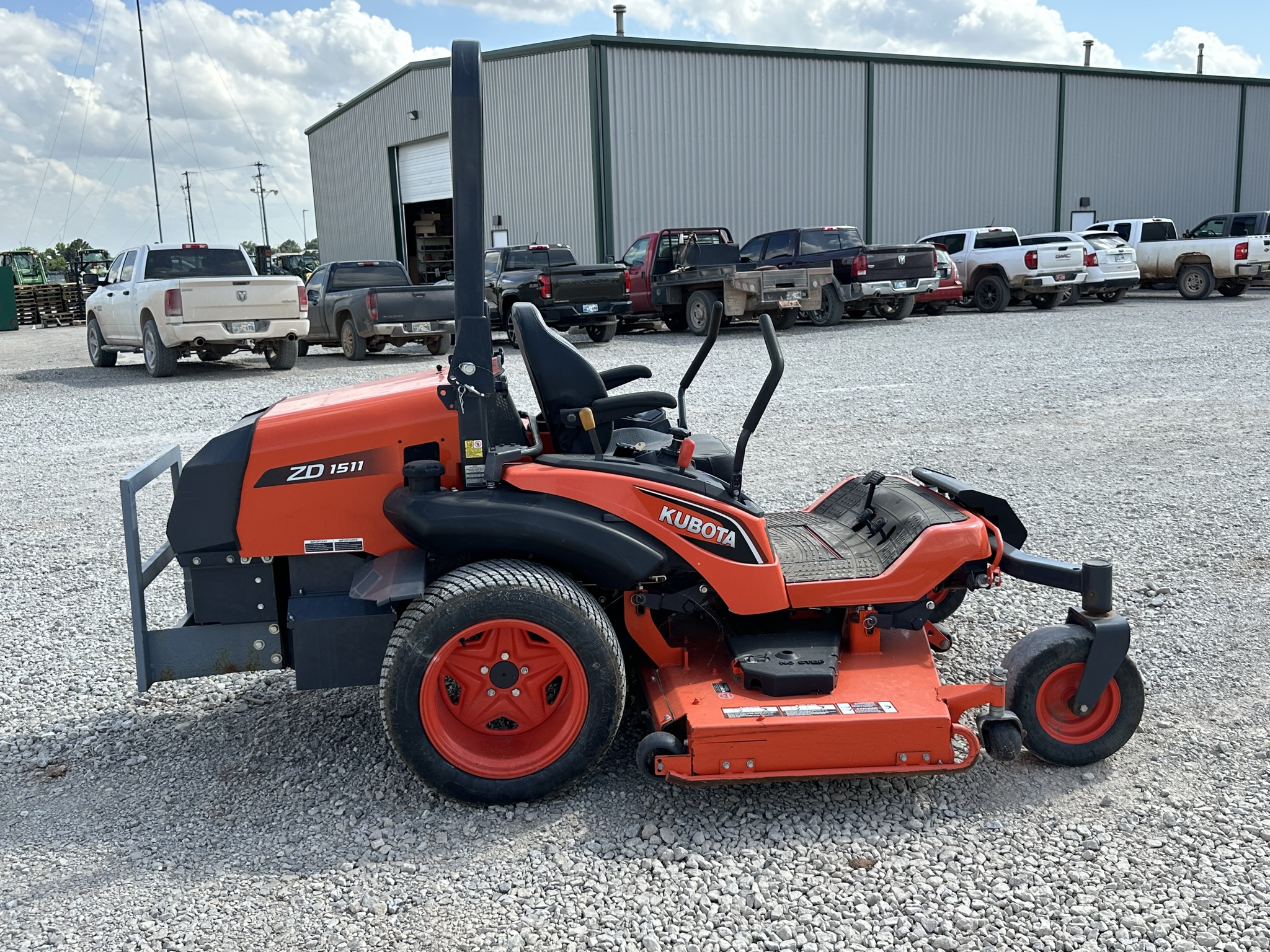 2017 Kubota ZD1511 Image 7