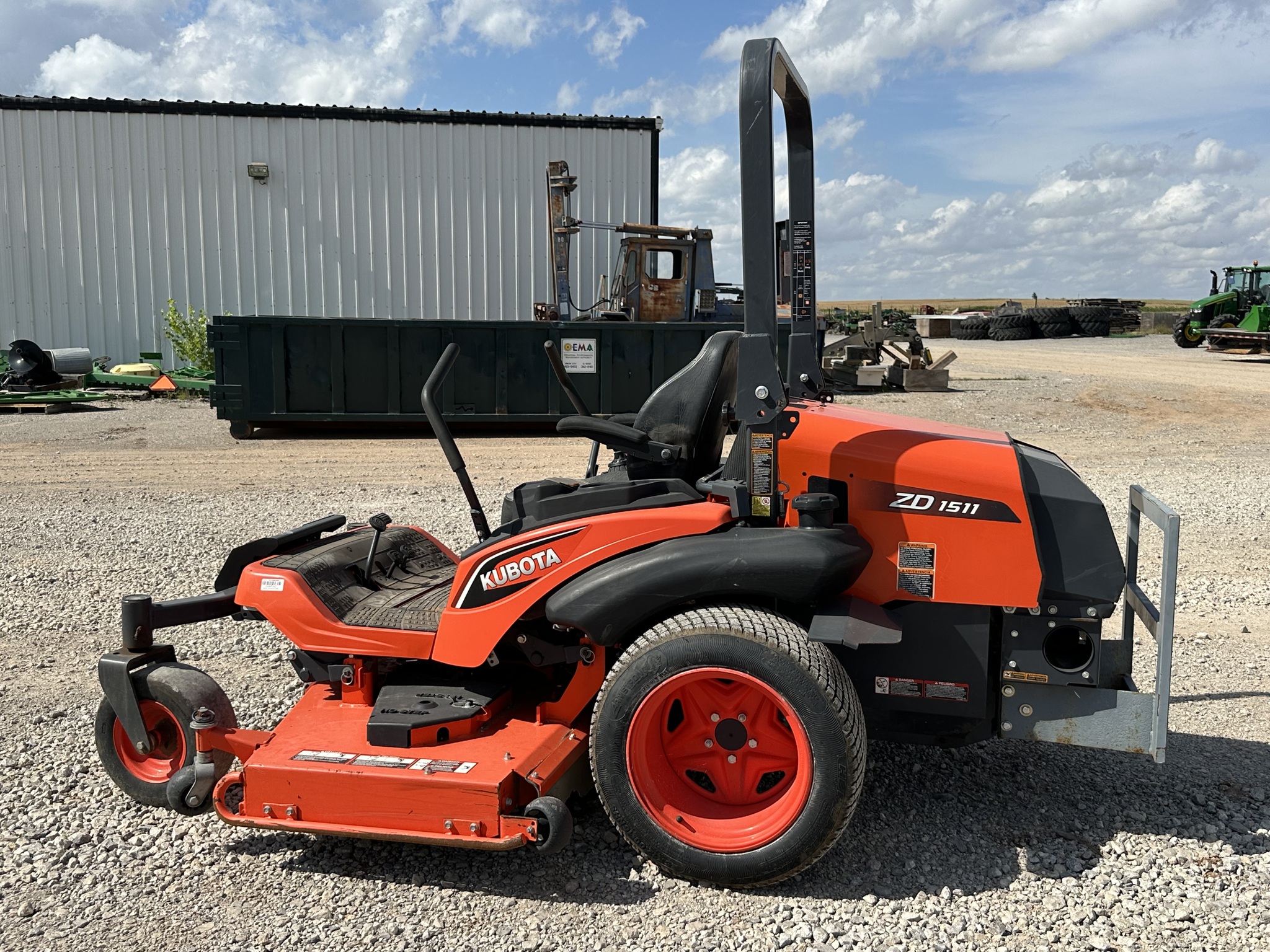 2017 Kubota ZD1511 Image 3