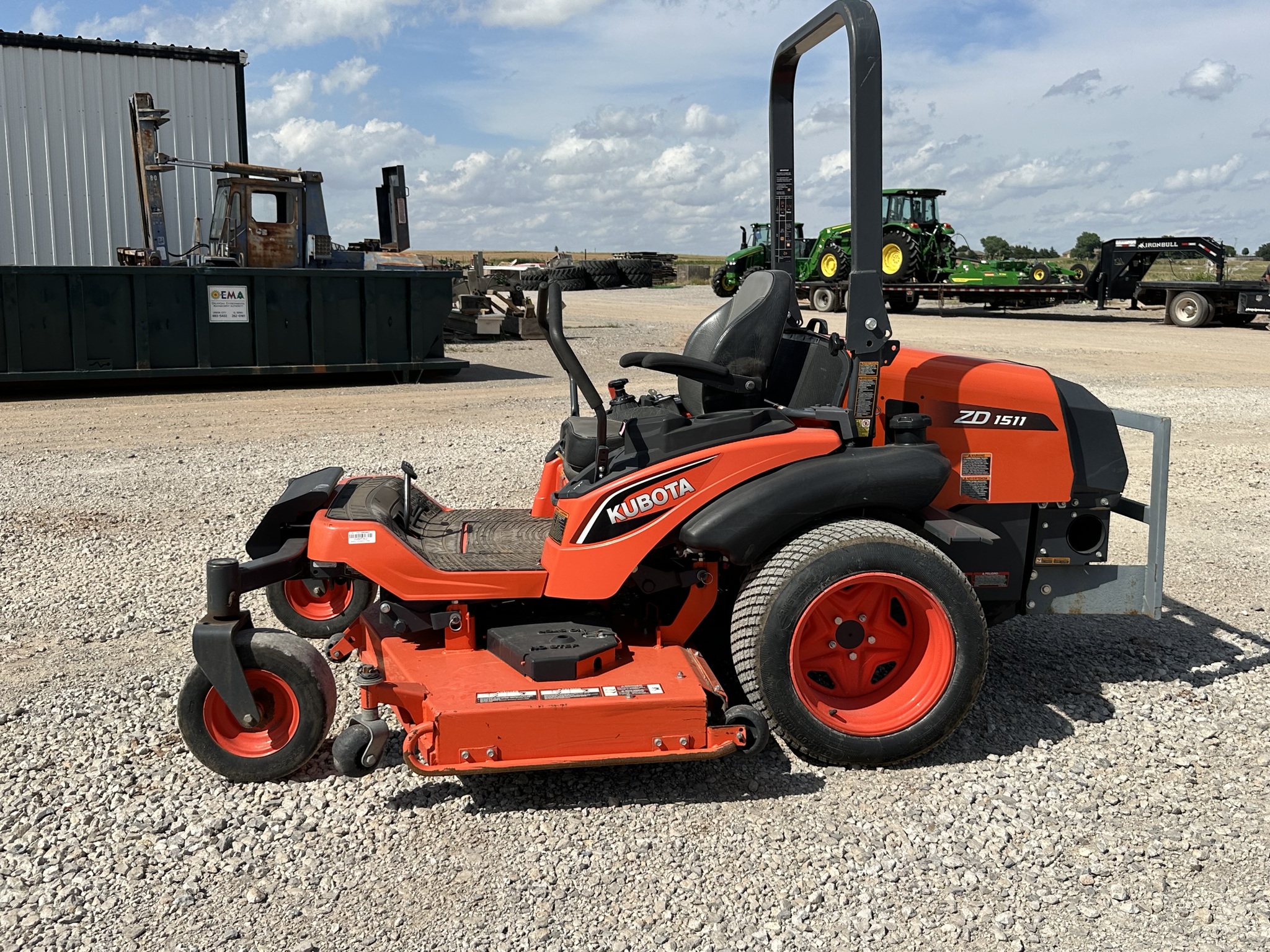 2017 Kubota ZD1511 Image 2