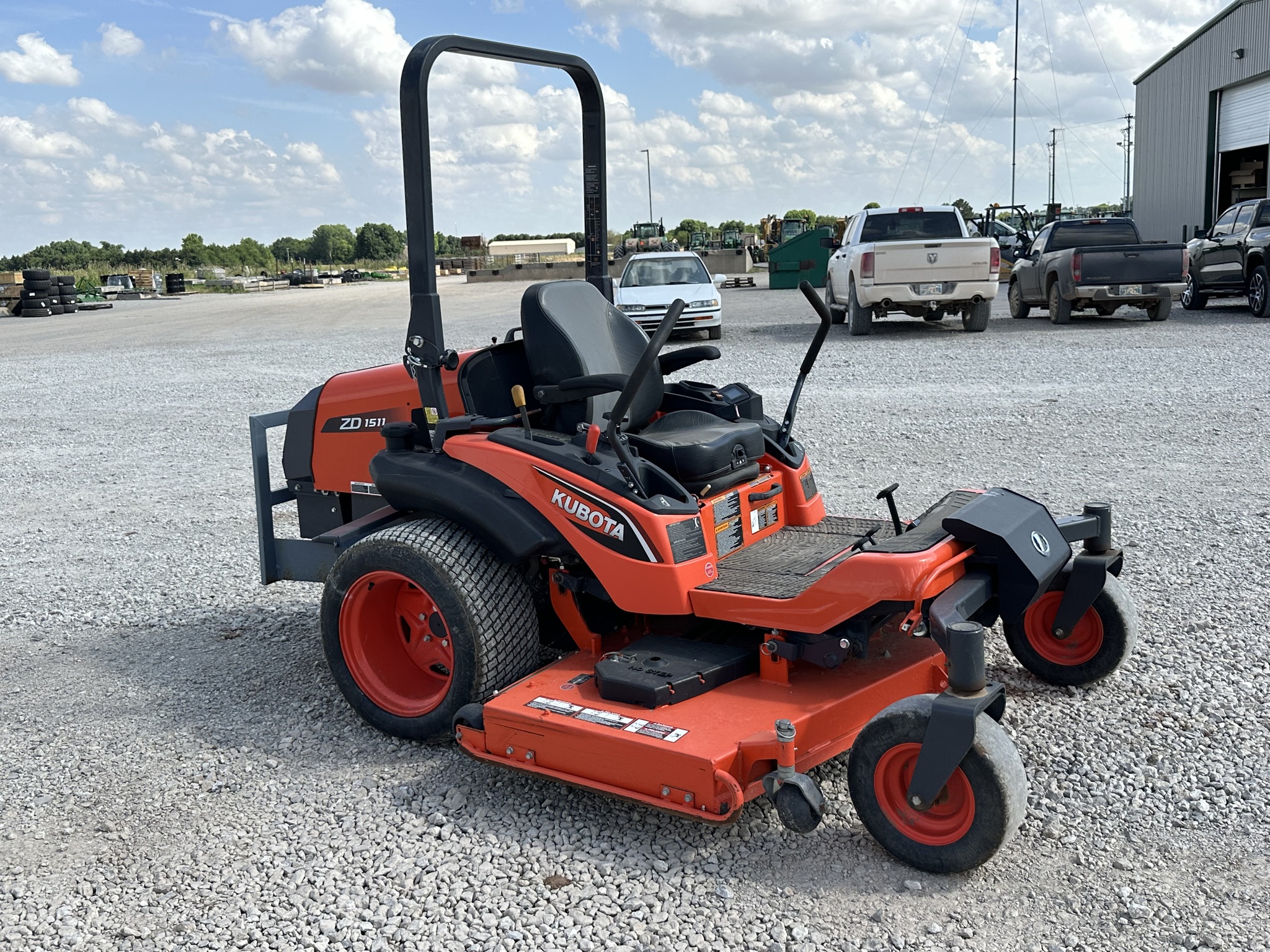 2017 Kubota ZD1511 Image 8