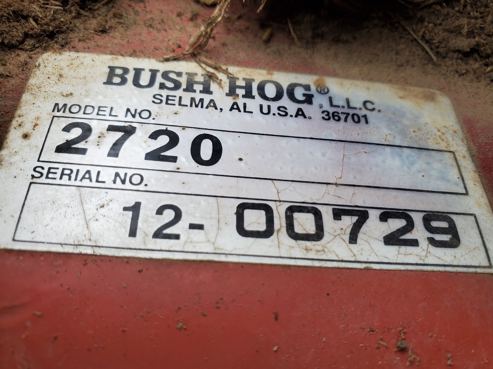  2012 Bush Hog 2720 at Heritage Tractor in West Plains, MO