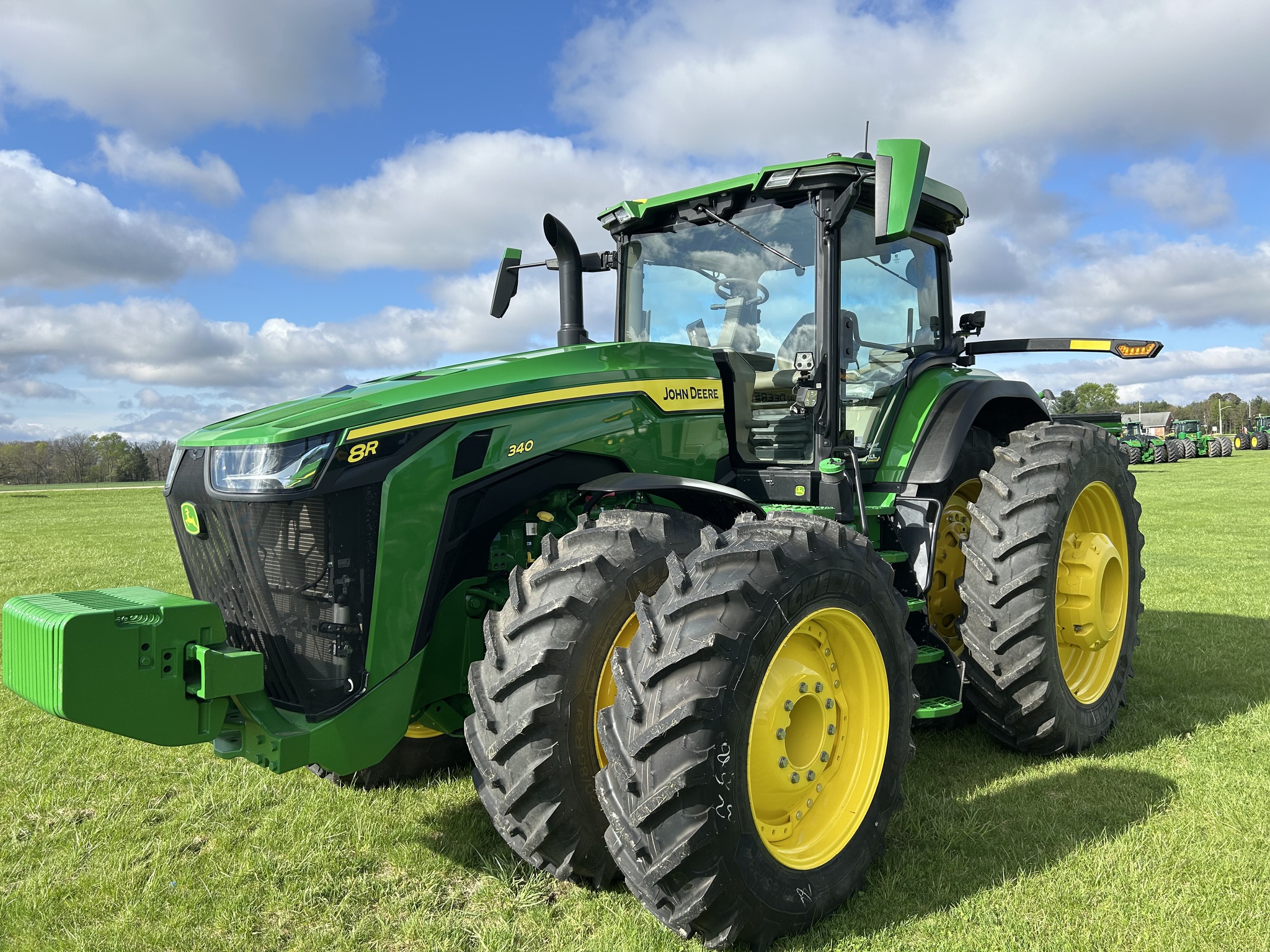  2024 John Deere 8R 340 at Heritage Tractor in Mendota, IL