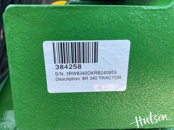 Photo of 2024 John Deere 8R 340