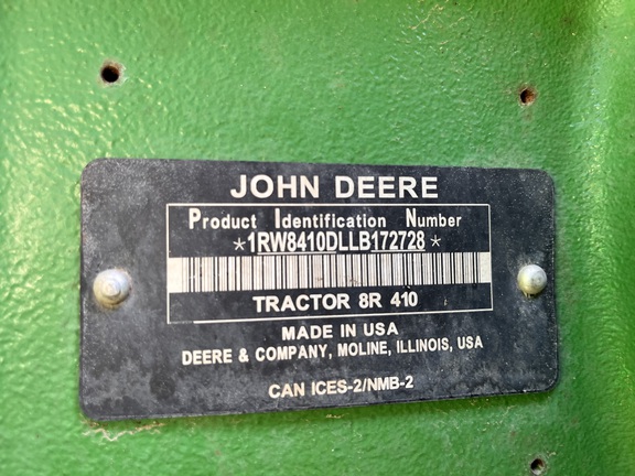 2020 John Deere 8R 410 - Photo46