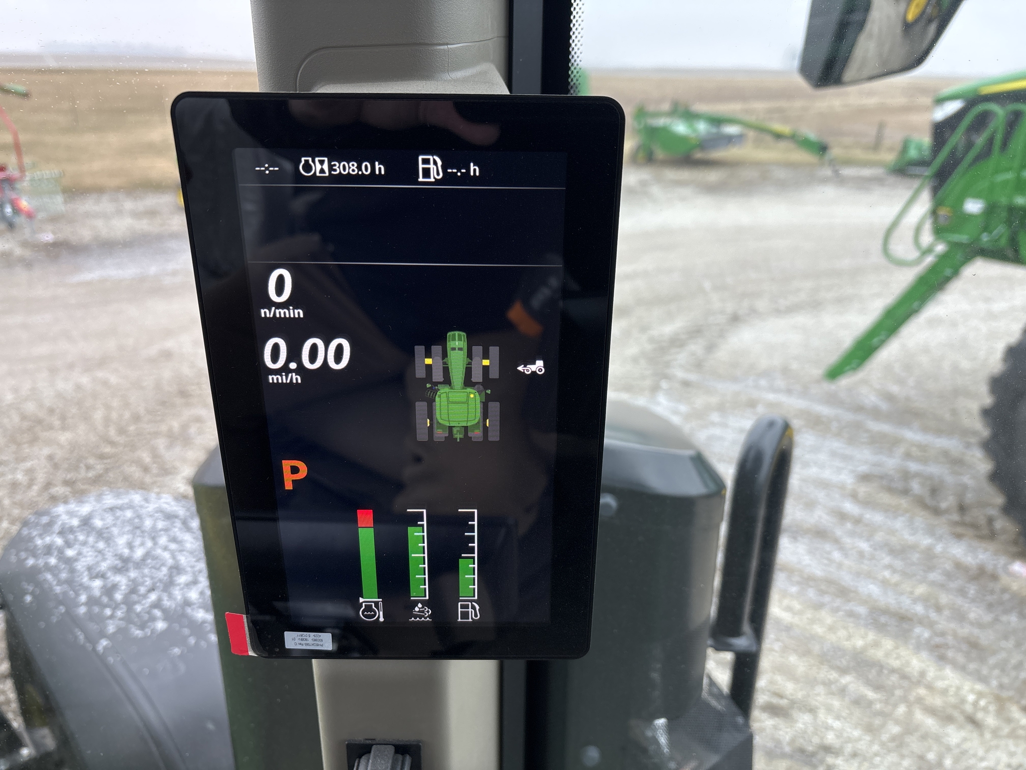 Used 2024 John Deere 8R 370 Row Crop Tractors at Koenig Equipment in Greenville, OH - PhotoXL6