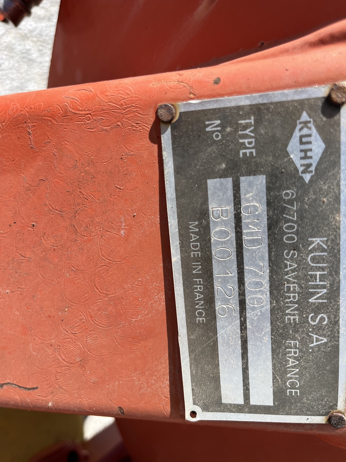  1997 Kuhn GMD700 at Heritage Tractor in Joplin, MO