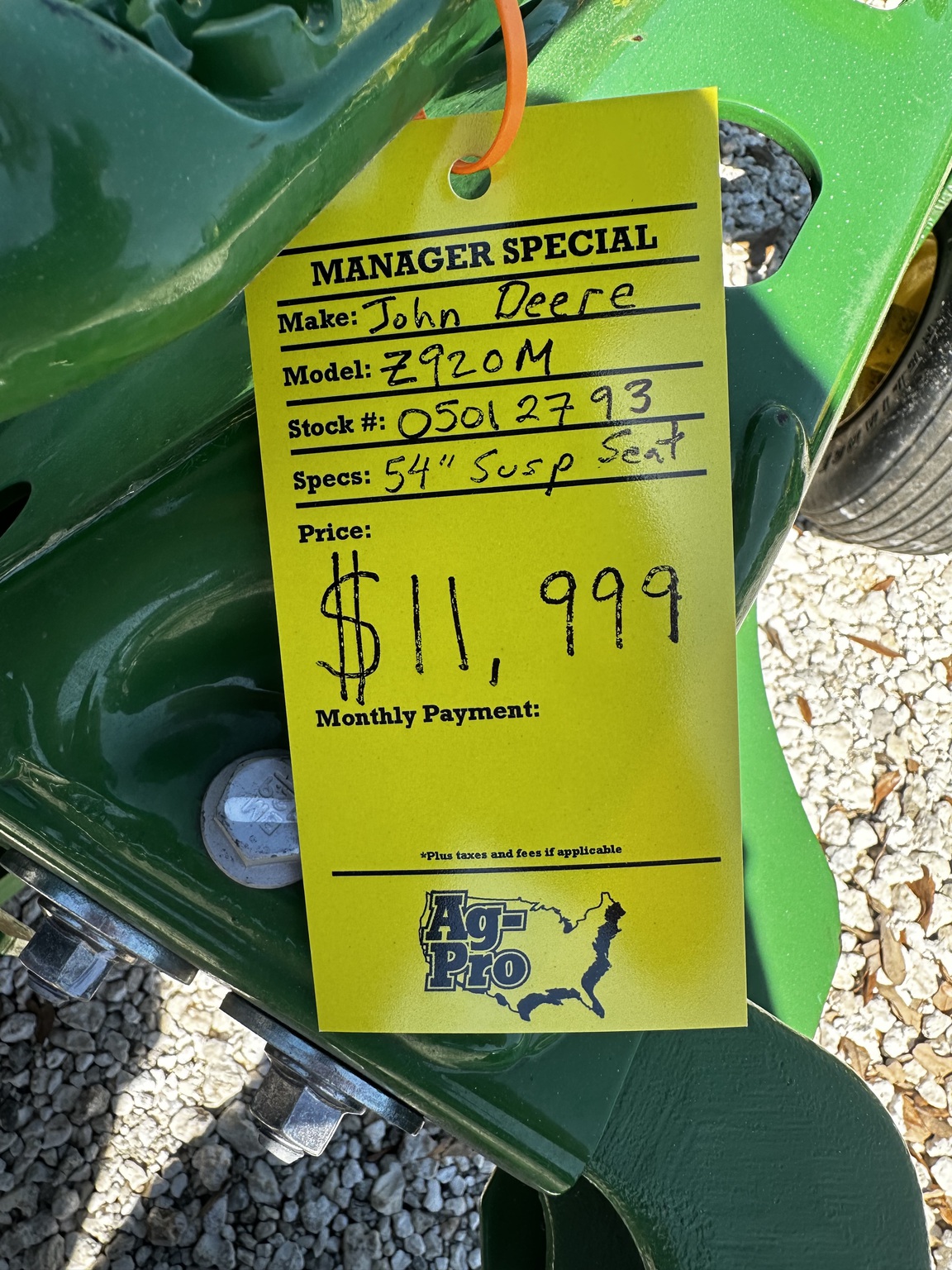 2024 John Deere Z920M Image 12
